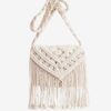 Macramé Bag in Off-White